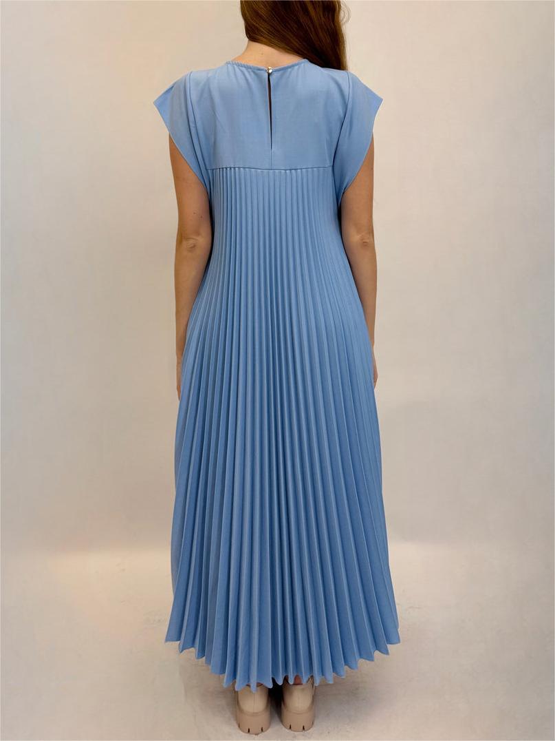 🎉Hot Sale 50% OFF🎉Sleeveless Pleated Simple Solid Color Dress