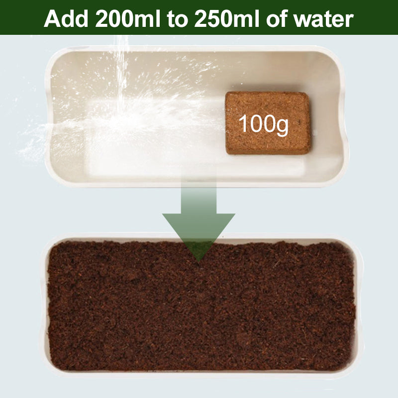 Coconut bricks nutrient soil bulk wholesale, Coconut coir seedling block, Succulent soil, Green plant fertiliser, Planting soil for flower and vegetable cultivation