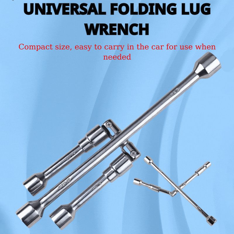 Cross Folding Emergency Wrench