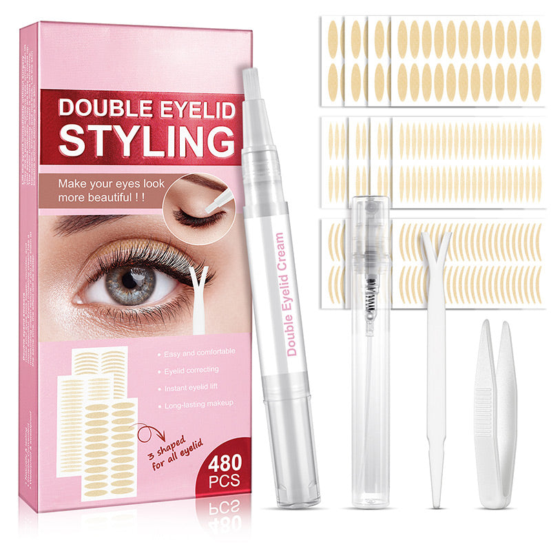 šHot SalešInvisible Waterproof 480PCS Double Eyelid Tape