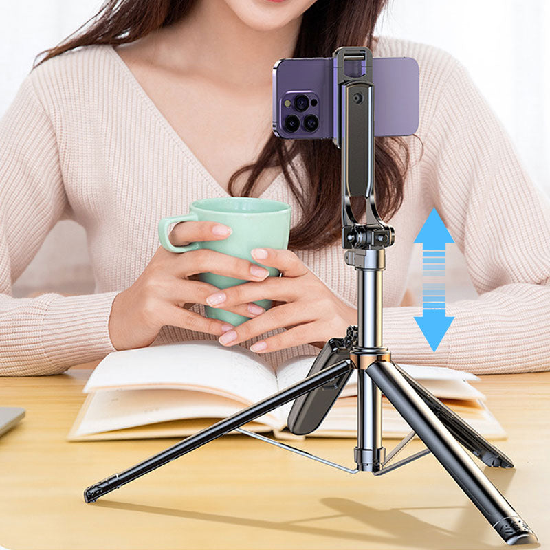 🔥50% OFF & BUY 2PCS FREE SHIPPING🔥Phone Selfie Stick Tripod with Remote
