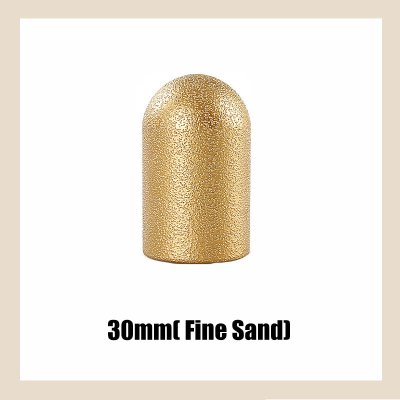 Vacuum Brazed Round Grinding Head Abrasive