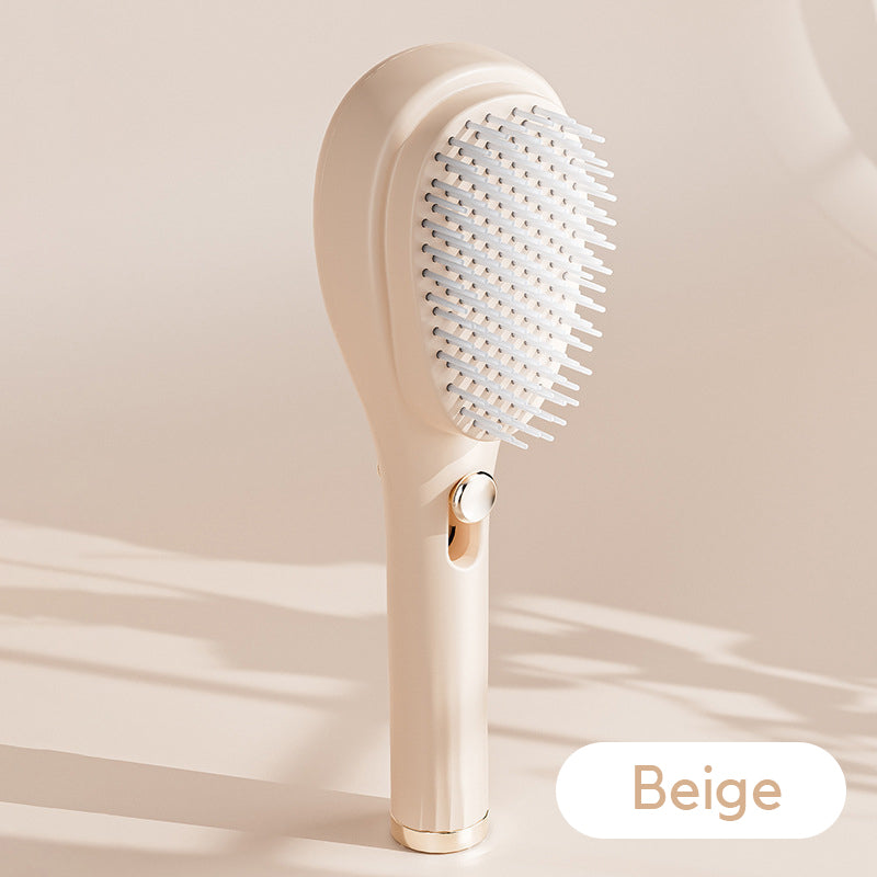 Scalp Massage Comb with Retractable Bristle
