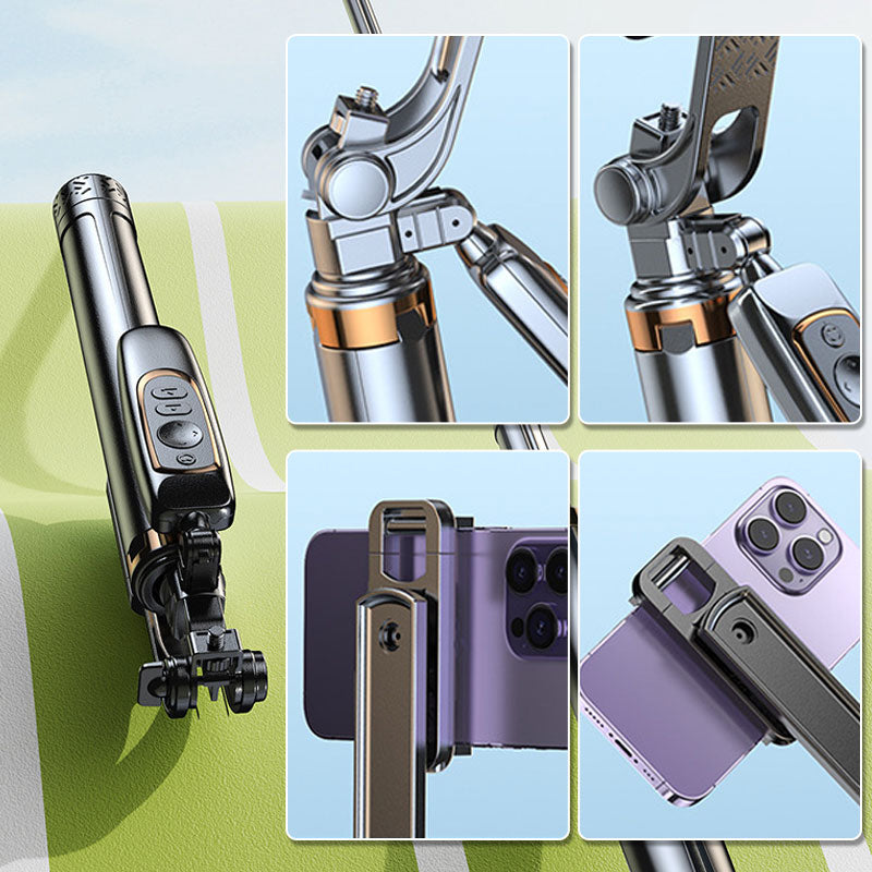 🔥50% OFF & BUY 2PCS FREE SHIPPING🔥Phone Selfie Stick Tripod with Remote