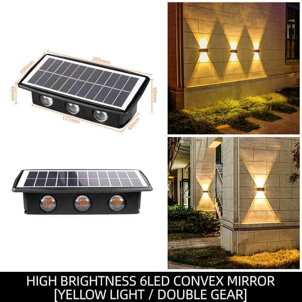 ๐ก โ๏ธ Solar Powered Wall Light โ Auto On/Off, Weatherproof & Energy Saving ๐ก
