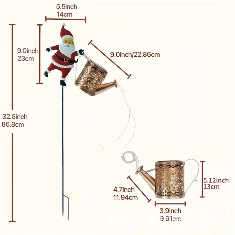 🎅Christmas Solar Kettle Light & Lantern Garden Decor Collection