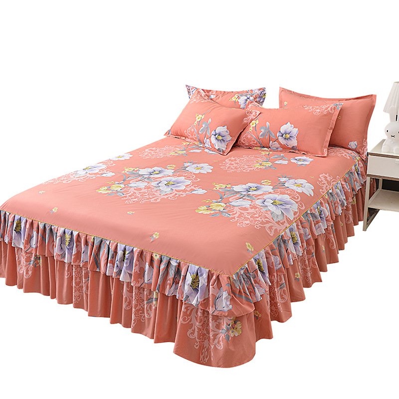 ๐๏ธ 3-Piece Ruffled Bed Skirt Set โ Elegant Design, Easy Fit & Complete Coverage ๐