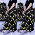 Women's Flowy Lightweight Long Floral Skirt (50% OFF)