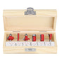 Tungsten Steel Alloy Cutter Head Slotting and Trimming Set