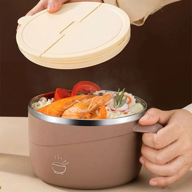🔥50% OFF🔥304 Stainless Steel Insulated Ramen Bowl