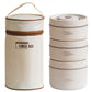 Microwaveable Stainless Steel Insulated Lunch Box Set