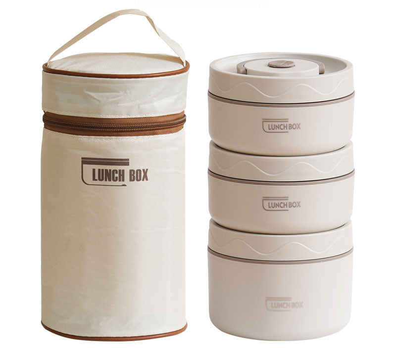 Microwaveable Stainless Steel Insulated Lunch Box Set