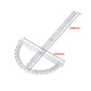 Multi-function 2-in-1 Ruler Protractor