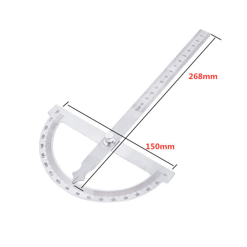 Multi-function 2-in-1 Ruler Protractor