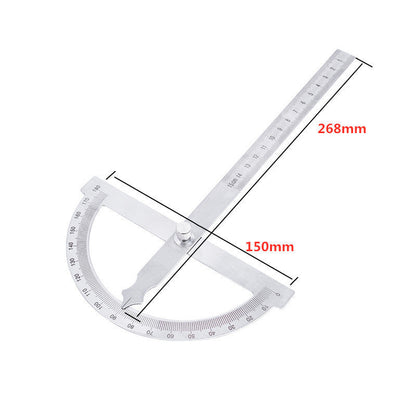 Multi-function 2-in-1 Ruler Protractor