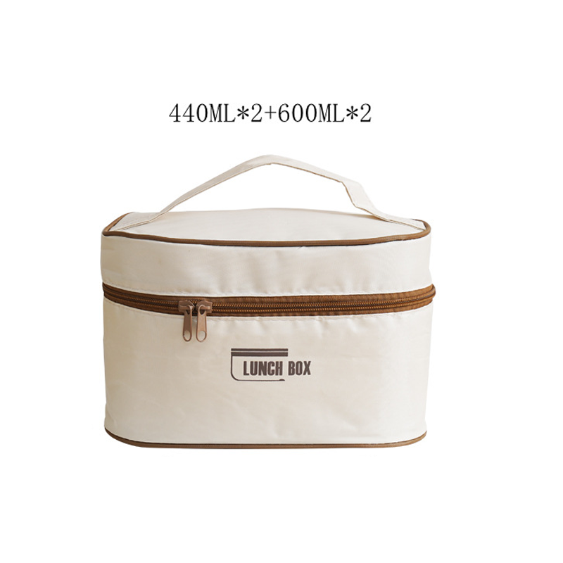 Microwaveable Stainless Steel Insulated Lunch Box Set
