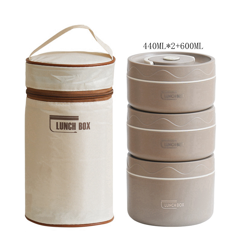 Microwaveable Stainless Steel Insulated Lunch Box Set