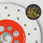 Diamond Brazed Grinding and Cutting Disc for Marble, Tile, and Stone