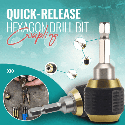 Hexagonal Handle Pop-up Extended Quick-change Bit Extension Rod（BUY 1 GET 1 FREE）