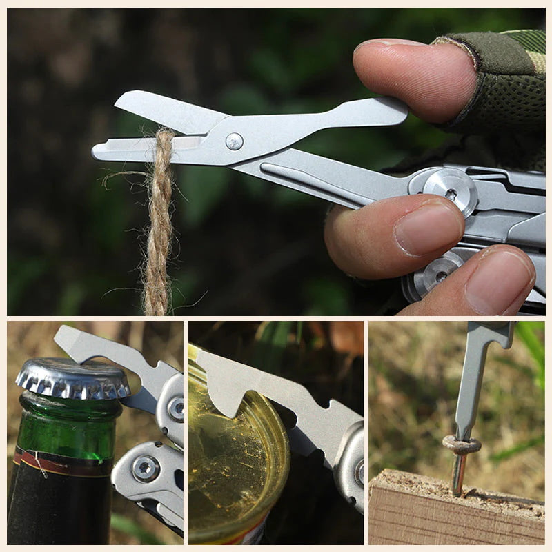 Foldable Universal Pliers for Outdoor Use