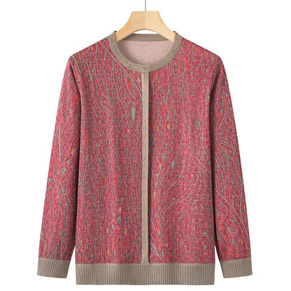 Round Neck Slimming Long Sleeve Tops