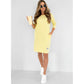 💖Round Neck 3/4 Sleeve Dress with Pockets
