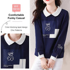 Women’s Sweatshirt with Cute Bear Print（50% OFF）