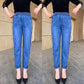 🔥Hot Sale🔥Women's High-Elasticity Heart Pattern Embroidered Jeans
