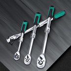 72-Tooth Extendable Telescopic Socket Ratchet Wrench