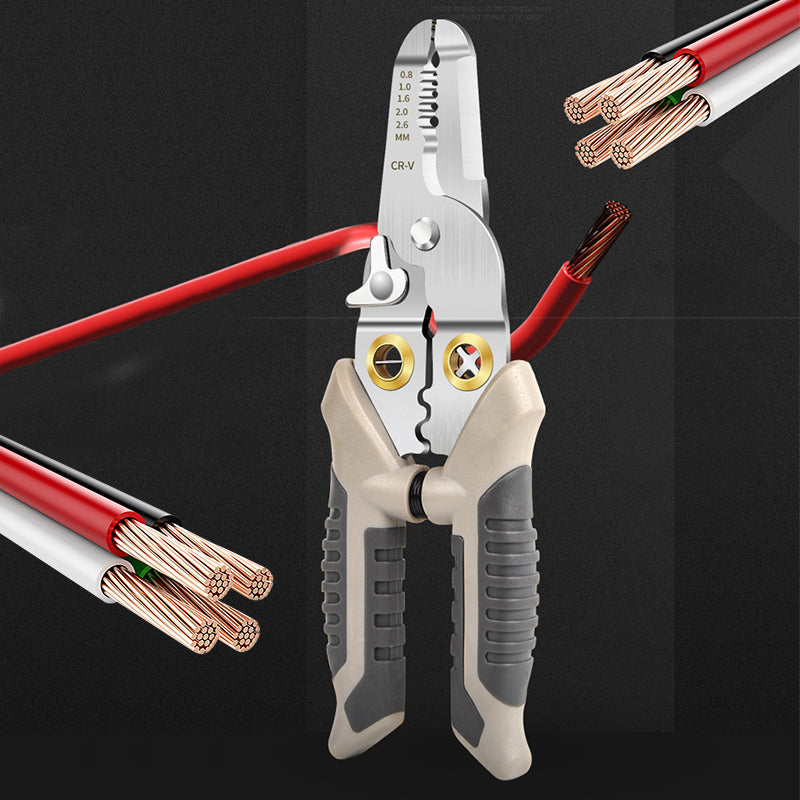 Multifunctional Wire Stripper Crimper Cable Cutter Pliers