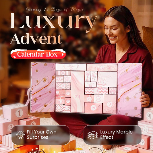 🎁 24 Days of Surprises — Pink Marble Advent Calendar 2025