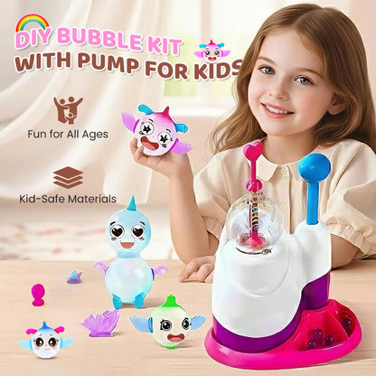 🔥DIY Bubble Kit with Pump for Kids