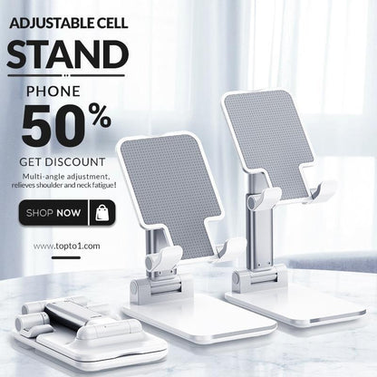 🔥Foldable Mobile Phone Holder