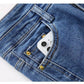 ✨New Arrival✨High-Waisted Flared Denim Jeans with Split Hem