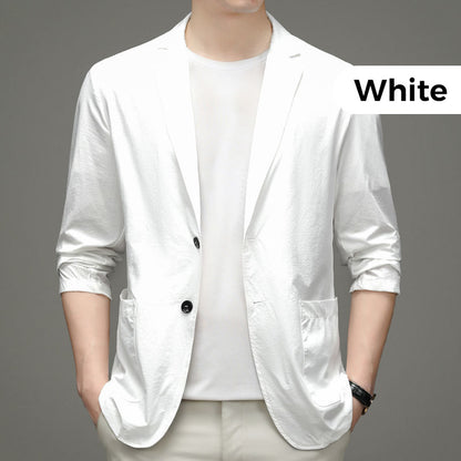 Men's Summer Lightweight Suit Jacket
