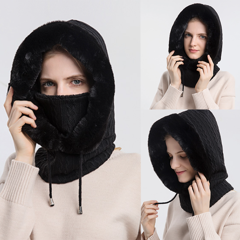 🔥Hot Sale🔥Winter Knit Set Unisex Warm Wind-Proof Cap