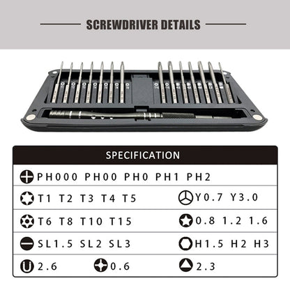 30 IN 1 SCREWDRIVER SET