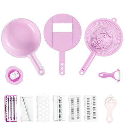 12 Pcs/ Sets Multi-Function Vegetable Slicer (50% OFF)