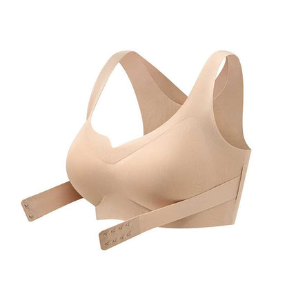💕Women's Front Closure Seamless Back Support Posture Bra🎁