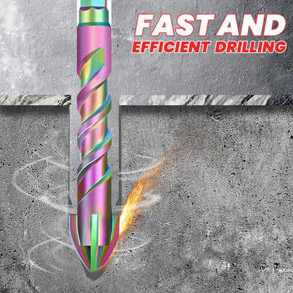 Titanium Coated Spiral Four-blade Eccentric Drill Bits