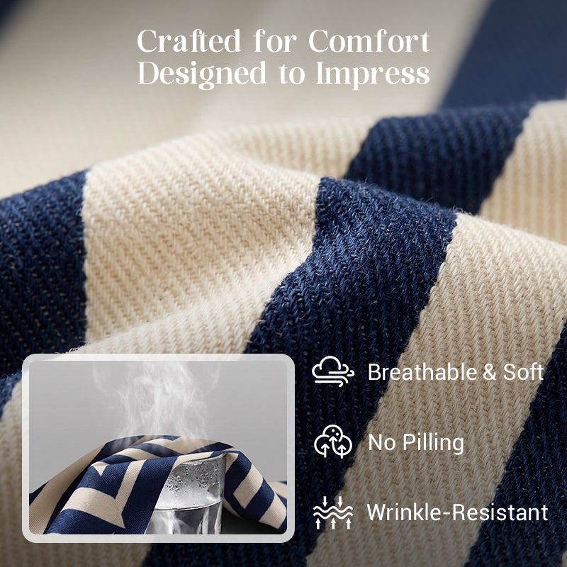 Women's Striped Shirt & Wide-Leg Pants 2-Piece Set