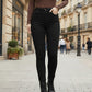 💕Women's High Waist Slim Stretch Warm Skinny Jeans