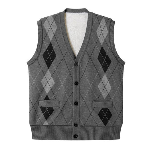🎅Christmas Sales🎄Men’s Warm Plush Winter Vest🔥
