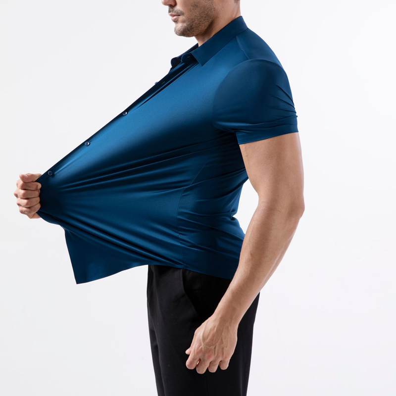 ✨ 50% OFF✨Men's Short Sleeve 4-Way Stretch Shirt