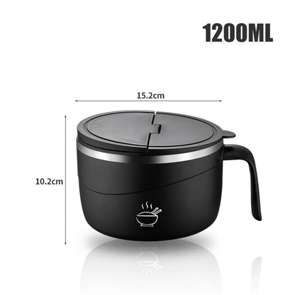 🔥50% OFF🔥304 Stainless Steel Insulated Ramen Bowl