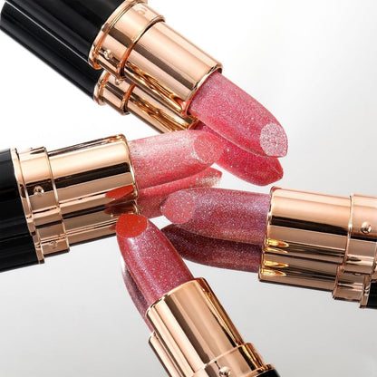 🔥Lip Gloss Diamond Waterproof Glitter Lipstick🔥