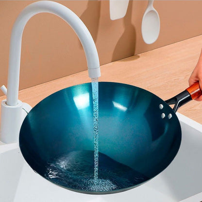 Home Use Non-Stick Iron Stir-Frying Wok