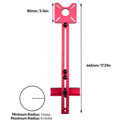 Multifunctional Auxiliary Circular Hole Positioning Tool