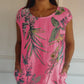 🌸Women's Botanical Print Round Neck Dress