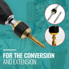 Self-locking Pop-up Hexagonal Handle Extended Conversion Bit